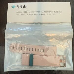 New, Fitbit Pink and Teal Accessory Band